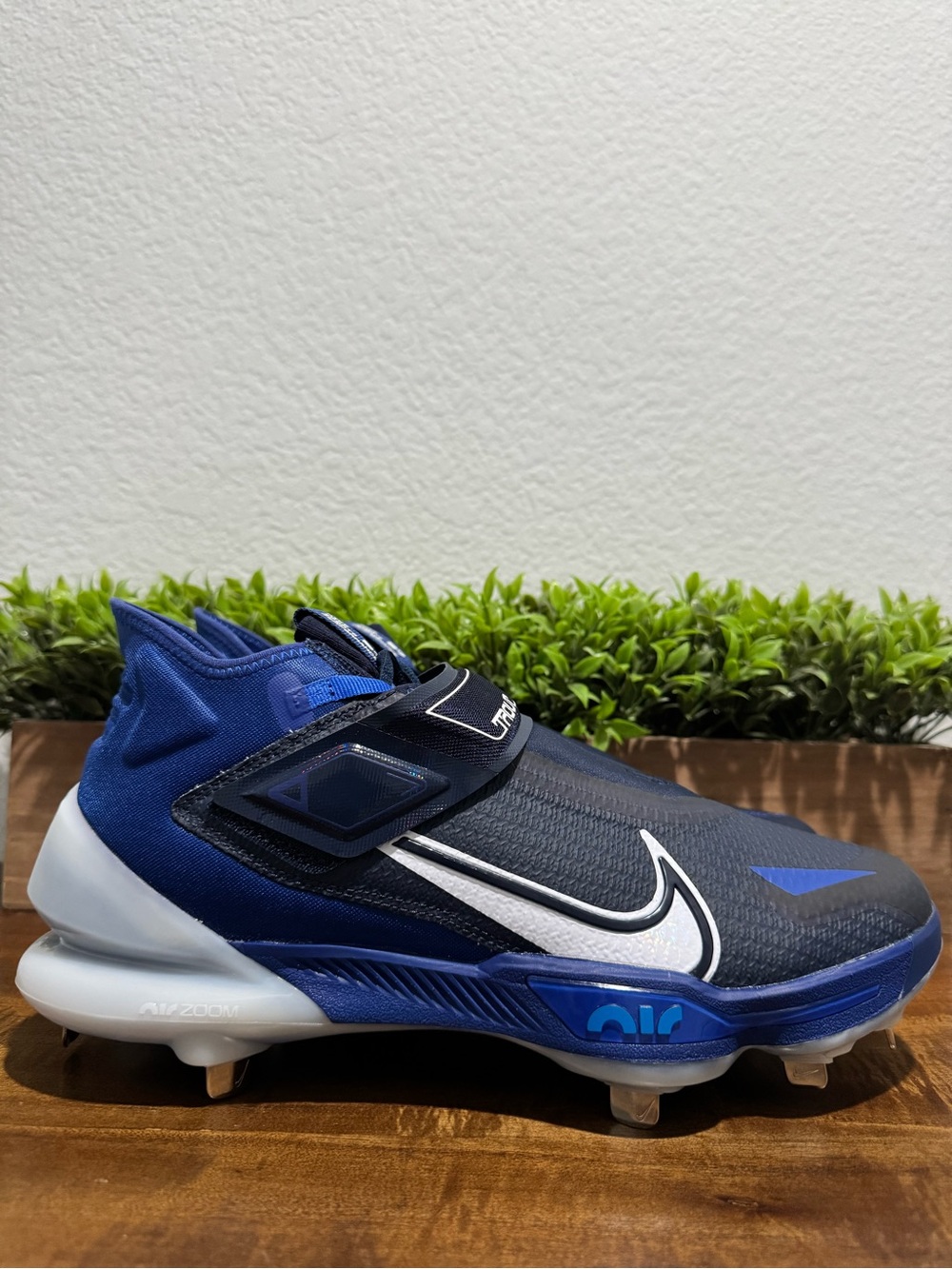 Nike Force Zoom Trout 8 Elite Baseball Cleats Navy Blue DX6963-414 Men’s Size 11
